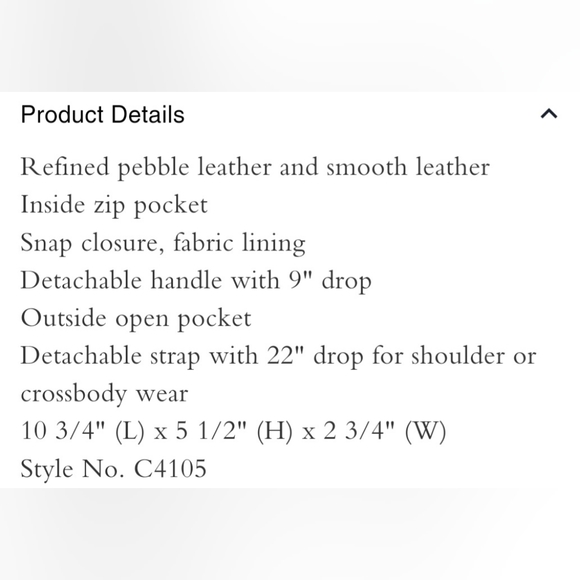 Coach, NWOT, Georgie Shoulder Bag in Colorblock with Whipstitch - Picture 6 of 10